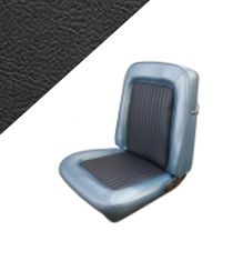 Klädsel Mustang 68 FB SHELBY/DLX svart Comfort weave
