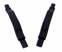 Handtag inre dörr Mustang  De Luxe 68 svart