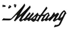Emblem Mustang 69-73