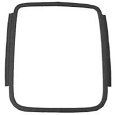 Prydnadslist "SHAKER" I Huvöppning 69-70 svart