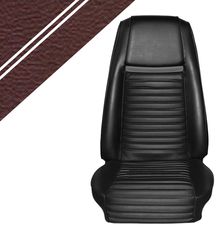 Klädsel Mustang 69 FB Mach 1 mörkröd