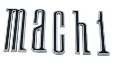 Emblem "MACH1" bagagelucka 70