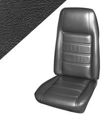 Klädsel Mustang 71-73 CV STD svart