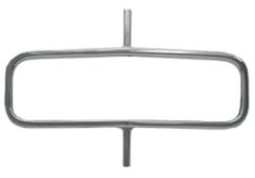 Sarg grillemblem 73 kromad (för hästen i grill)