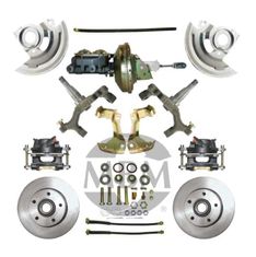 Skivbromssats GM 64-72 A/F/X Body Med Huvudcylinder 2" Drop