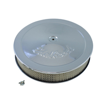 Luftrenare V8 krom, Edelbrock 14"