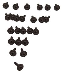 Skruvsats Ram Air plenum mot huv 71-73