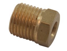 Nippel bromsrör 9/16" - 18 NPT Hane 1/4" rör