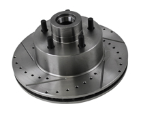 Bromsskiva Borrad/Slitsad Mopar Large Bolt Pattern VÄ