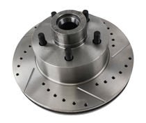 Bromsskiva Borrad/Slitsad Mopar Large Bolt Pattern HÖ