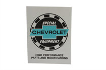 Chevrolet Special parts Manual