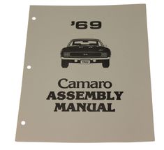 Assembly Manual Camaro 69