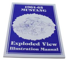 Katalog sprängskiss Mustang 64-65