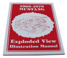 Katalog sprängskiss Mustang 69-70