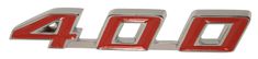 Emblem "400" Bagage Firebird 67-69