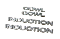 Emblem "Cowl induction" Cam.67-69/Chevelle 70-72