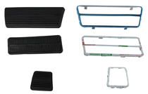 Pedalgummi 69-81 Cam/70-81 F-bird  A/T trumbr.