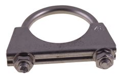 Klamma Ø51mm rostfri