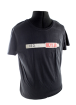T-Shirt svart 123GT emblem