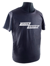 T-shirt svart overdrive emblem