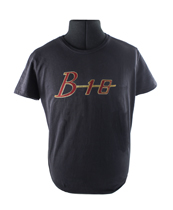 T-shirt svart B18 emblem