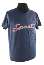 T-shirt blå Sport