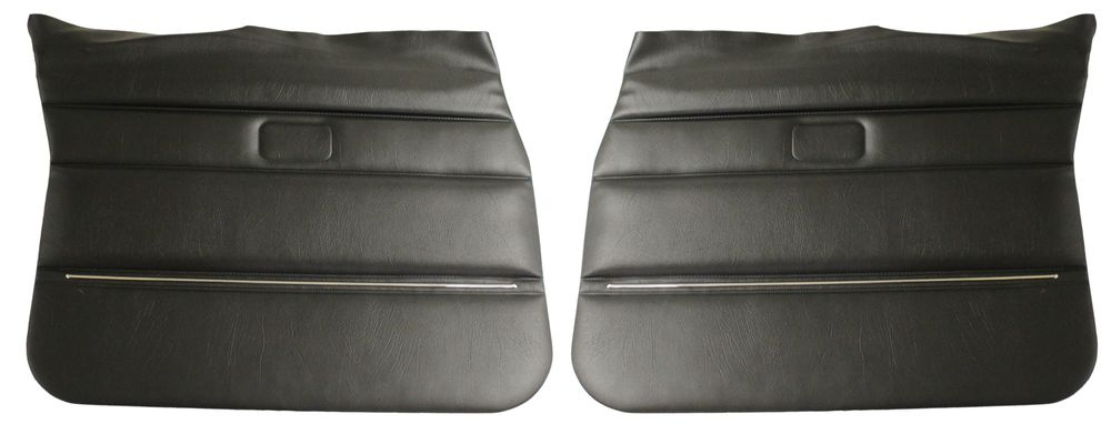 Dörrpaneler fram 244/245 78- svart Universal