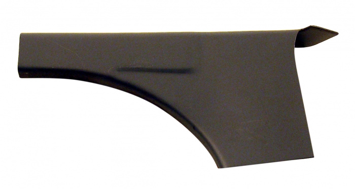 Knutplåt 140/164 67-74/240 -78 Vä bakskärm-bakstycke