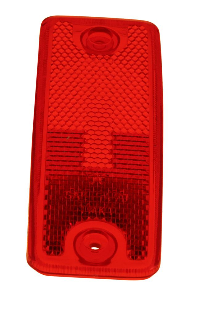 Glas Sidomarkering 240 röd