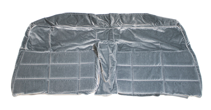 Klädsel Bakrygg 240-78 grå plysch