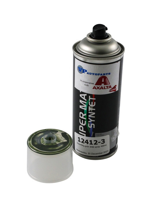 Motorfärg grön B4B spray 400ml