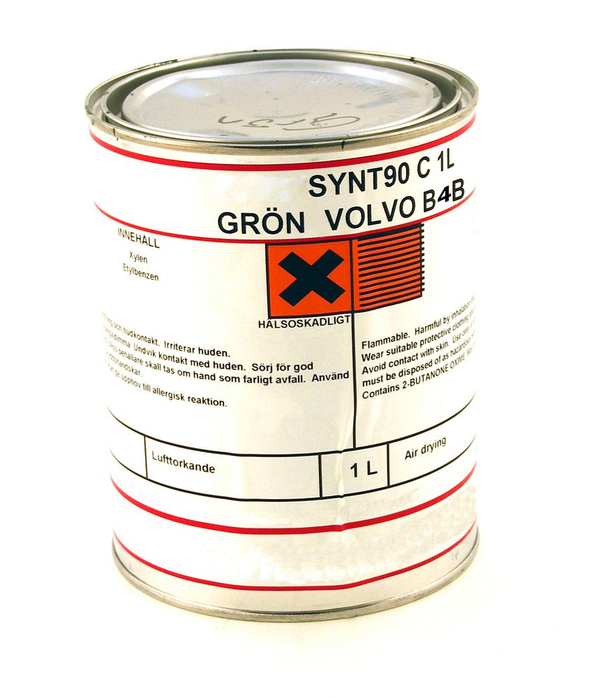 Motorfärg grön B4B 1 liter