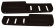 Dörrfack 240 78-93 Svart Vä/Hö Dörrfack 240 78-93 Svart Vä/Hö