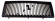 Grill 240 86- svart turbo Grill 240 86- svart turbo
