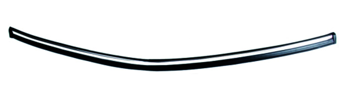 Prydnadslist stötfångare 240 blank mitt fram