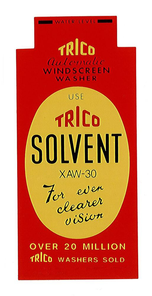 Dekal Spolarbehållare PV