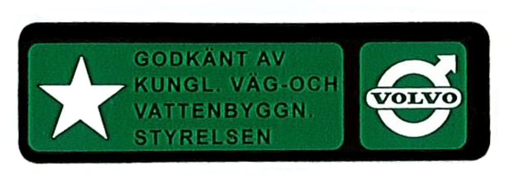 Dekal Säkerhetsbälte