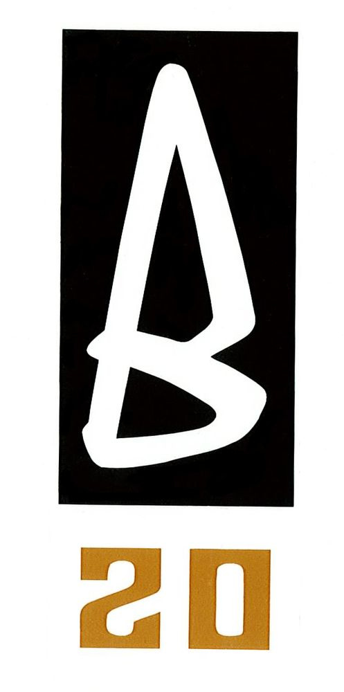 Dekal B20 vänster bakruta