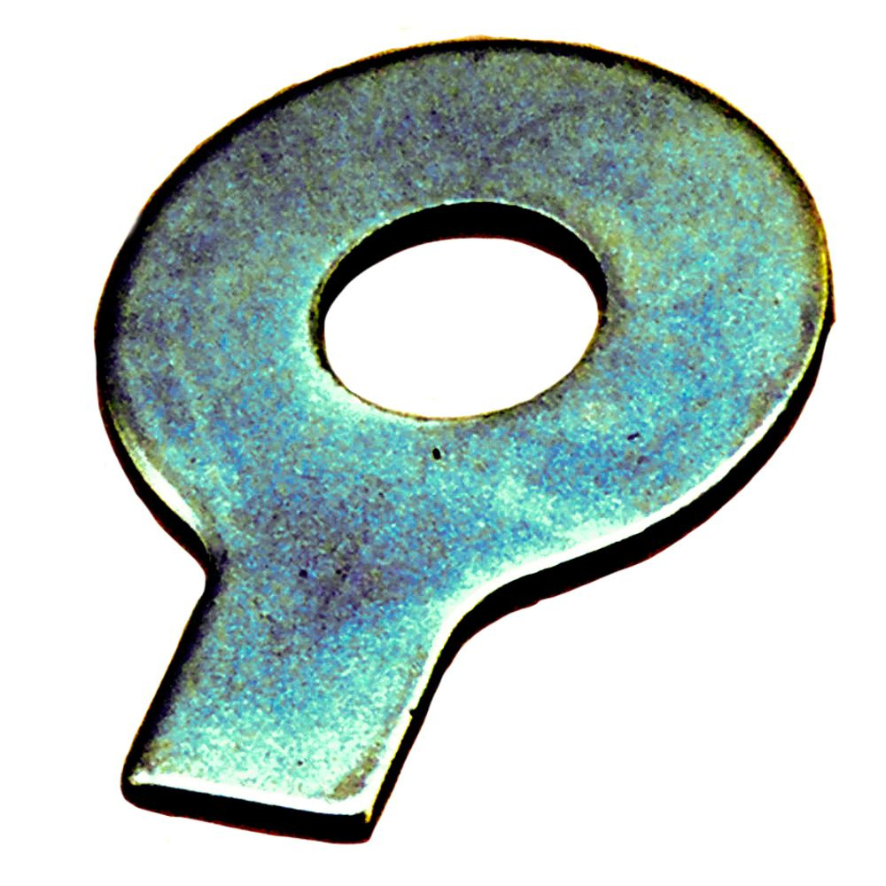 Låsbricka med böjbar flik