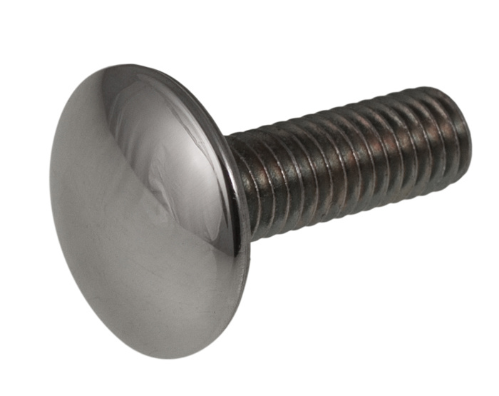 Bult Stötfångare kromad UNC 3/8