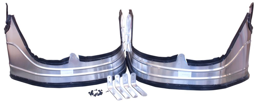 Innerskärmar 140 aluminium fram 