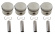 Kolv med ringar B20/B30 -73 0,030 Kolv med ringar B20/B30 -73 0,030
