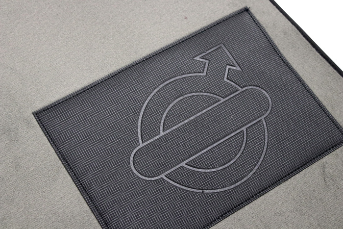 Mattsats Duett 445 grå textil