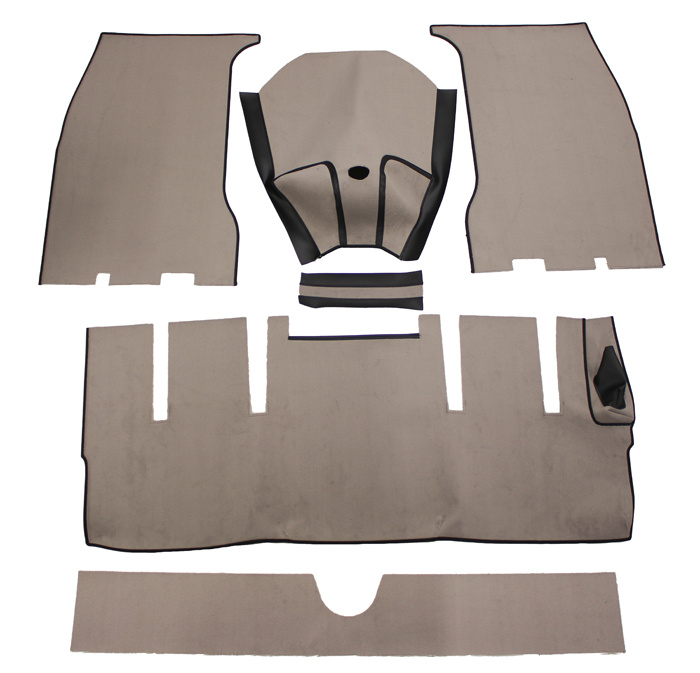 Mattsats P1800 61-62 gråbeige textil  Hst