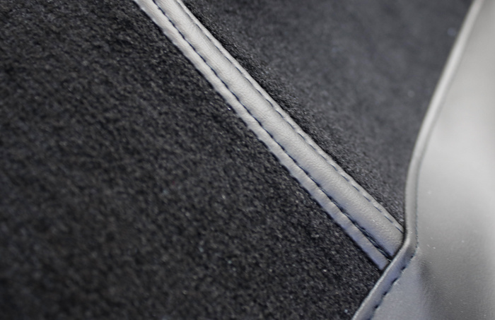 Mattsats 1800 1963 svart textil ch 6001-8000