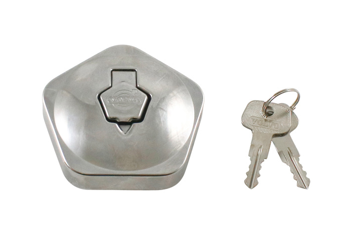 Tanklock Amazon kombi låsbart Volvo logo