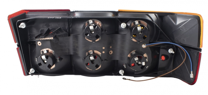 Bakljus 740 83-89 svart Vä