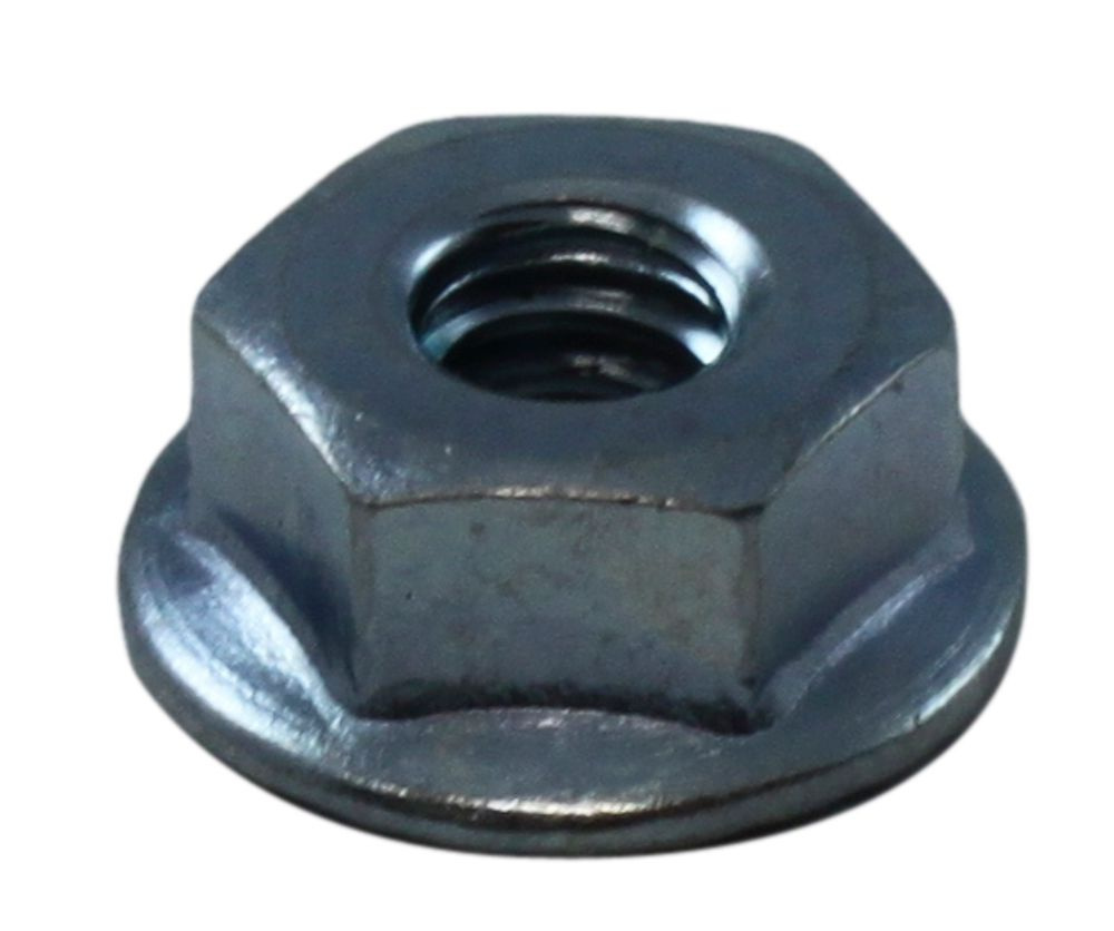 Mutter 10-24 Med Serraterad Fläns