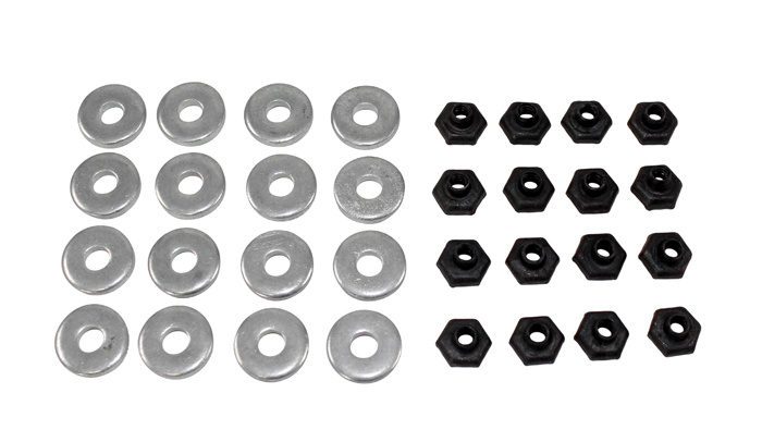 Monteringssats gummilist cabtop 64-68