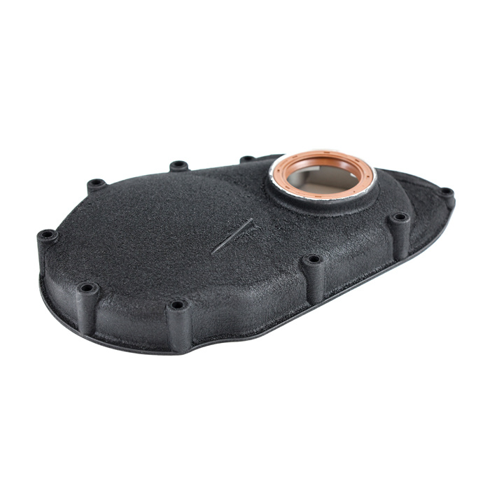 Kamdrevskåpa med packbox B18/20 Svart Wrinkle finish